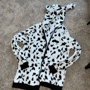 Dalmatian Zip up hoodie